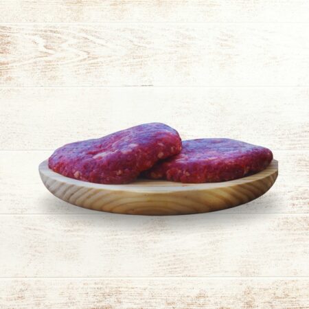 Hamburguesa de ciervo al vino tinto